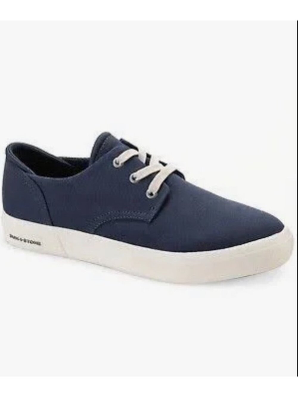 Sun + Stone Mens Kiva Lace Up Round Toe Sneakers Shoes Navy Size 11M NIB